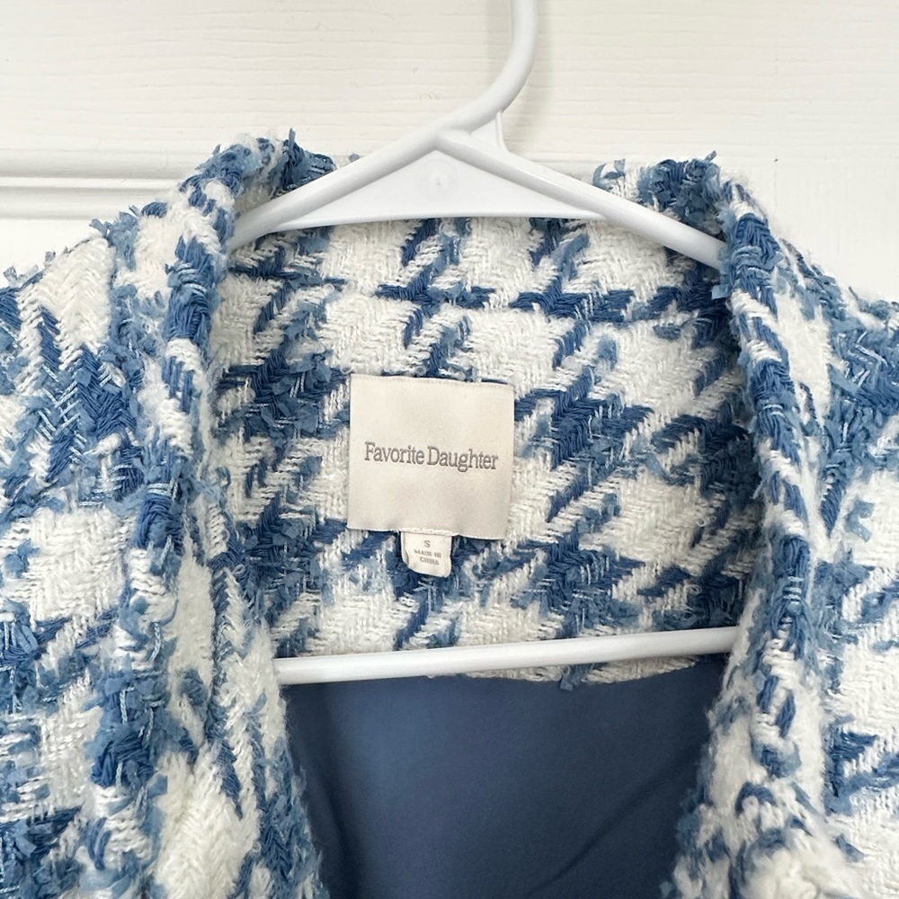 Favorite Daughter The Timeless Houndstooth Button Jacket - Picture 3 of 5